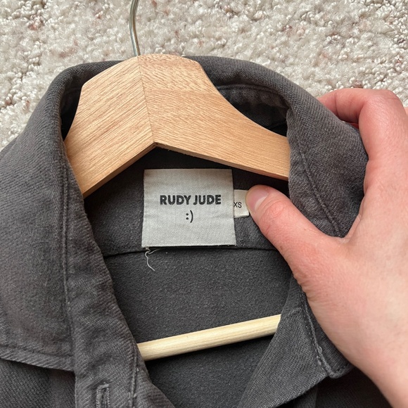 RUDY JUDE Chamois Shirt in Ink (XS) - Picture 2 of 6